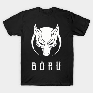 Börü in White T-Shirt